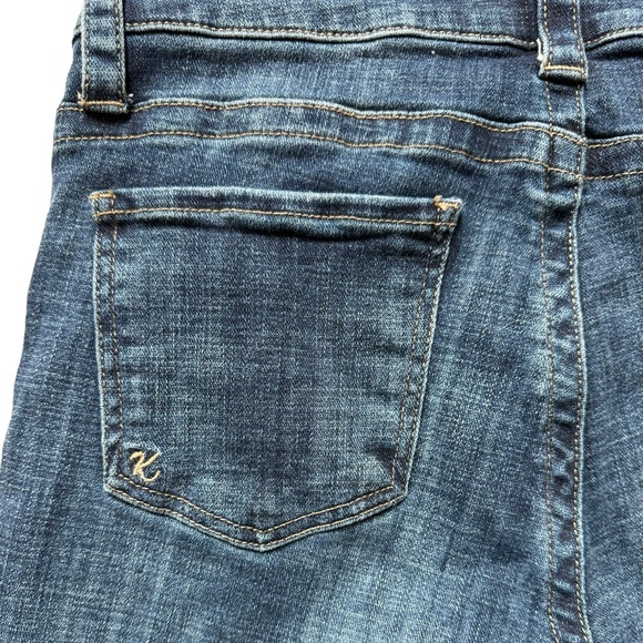 KUT From The Kloth Blue‎ Mid Rise Straight Leg Denim Jeans | Women’s Size 10 - Picture 6 of 12